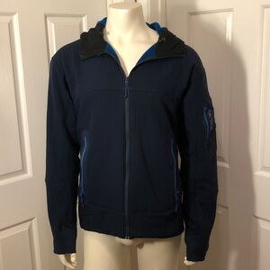 Arc'teryx Hyllus Hoody in a blue color Performance Jacket size large